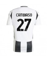 Juventus Andrea Cambiaso #27 Domácí Dres 2024-25 Krátký Rukáv